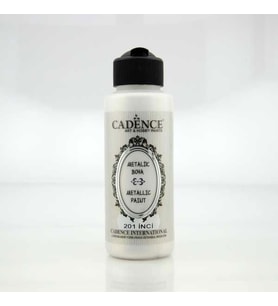Cadence Metalik Boya 120 ml. 201 İnci 