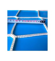 BALKON GÜVENLİK FİLESİ 1,80 X 20 METRE KALINLIK 6 MİLİM GÜVENLİK AĞI OKUL FİLESİ GÖZ ARALIĞI 10 CM (Çok Renkli)