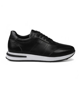 Pierre Cardin 109665 Pc Siyah Hakiki Deri Erkek Sneaker Ayakkabı