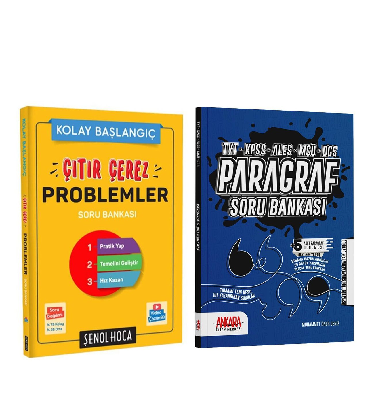 Şenol Hoca Çıtır Çerez Problemler ve Ankara Kitap Merkezi Paragraf