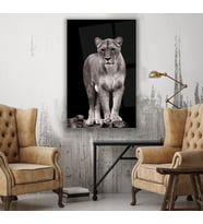 Aslan Cam Tablo
