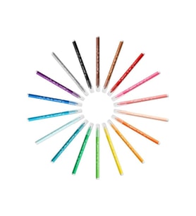 Kids Couleur (Ultra Yıkanabilir) Keçeli Boya Kalemi 14+4