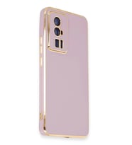 Newface Xiaomi Poco F5 Pro Kılıf Volet Silikon - Mor