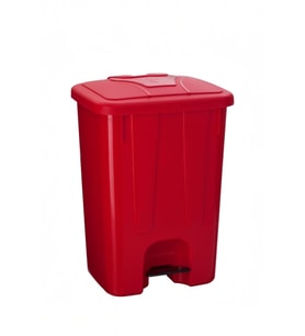 Pedalli Plastik 65 Litre Çöp Kovası