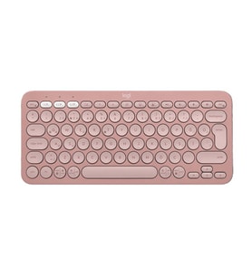 Logitech K380s Çakıl Tuşlu Bluetooth Klavye Pembe