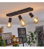 RİOLİGHT MODERN1 SİYAH1 3XE27 MAFSALLI HAREKETLİ BAŞLIK(GLOP AMPUL HARİÇ) METAL SPOT AVİZE