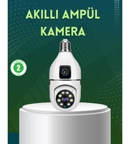 360 Derece Panoramik Wifi Kamera - Full Hd Ev Güvenlik Sistemi