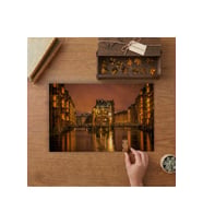 Venedik - Deniz - Şehir - Manzara Tasarımı 240 parça Ahşap Puzzle Ahşap Kutuda MP04223