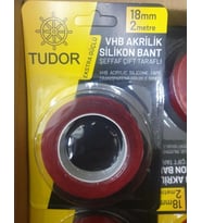 MS-TUDOR VHB 18 MM 2 MT Akrilik Silikon Çift Taraflı Bant