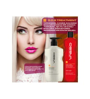 VASSO WOMEN Yıpranmış Saçlar Için Acil Kurtarma Seti Keratinli Şampuan Keratinli Saç Kremi Ve 500ml+460ml SOSKREMSAMP