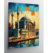 Kanvas Tablo Mimari Ve Tarih İstanbul