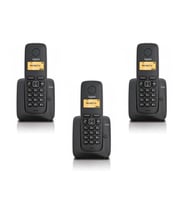 Gigaset 1 Harici 3 Dahili Dect Telsiz Kablosuz Telefon Santrali Siyah