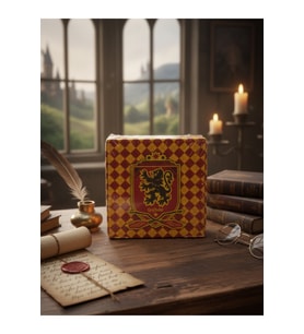 Küp Bloknot Harry Potter Hogwarts Tasarım Lisanslı Orijinal Kırmızı