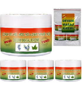 Deva-Devam Kremi 4 Adet Çörek Otlu Ardıç Yağı Çınar Yaprağı Yağı Ile Güçlendirilmiş