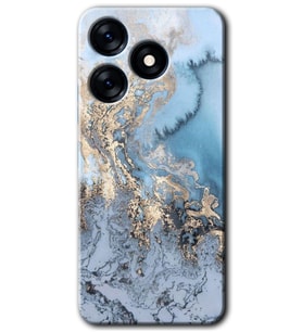 Tecno Spark 10 Pro Kılıf HD Desen Baskılı Kılıf - Eski Mermer