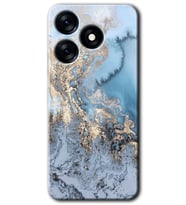 Tecno Spark 10 Pro Kılıf HD Desen Baskılı Kılıf - Eski Mermer
