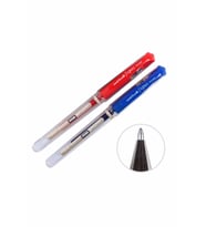 Mavi Kırmızı İmza Kalemi Um-153 Signo Broad Roller Kalem 1,0 Mm 2 Adet