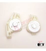 Fiat Doblo MK1 MPV Van 119 223 2001-2010 51718403 İçin Ön Sağ Cam Kriko Tamir Köşe Makarası Seti 1+2