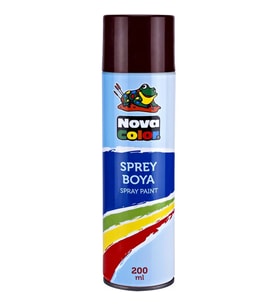Nova Color Sprey Boya Kahverengi 200 ml - 2 adet
