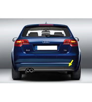 Audi A3 Sportback 2009-2012 Arka Tampon Çeki Demiri Kapağı 8P0807441C