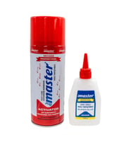 Master MH-402 Mdf Metal Ahşap Plastik Hızlı Yapıştırıcı - 400 Ml. + 100 Gr. - 1 Adet