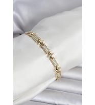 Xuping Kutup Yıldızlı Gold Renk Kadın Bileklik - Tj-Bb8435