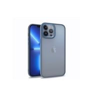 Apple iPhone 13 Pro Max Uyumlu Kılıf Zore Flora Kapak (Açık Mavi)