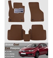 TOYOTA AURİS (2015-2020) Uyumlu EVA Paspas Tam Set–Oto Paspas,Araca Özel,Kolay Montaj