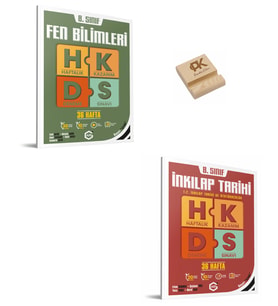 Arı LGS 8. Sınıf Fen Bilimleri ve İnkılap Haftalık Kazanım Denemeleri + Telefon Standı Yeni