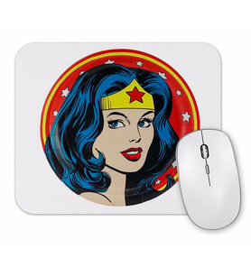 Wonder Woman Batman Superman Mouse Pad