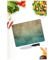 Sarı Renkli  Cam Kesme  ve Sunum Tahtası  25 Cm X 35 Cm