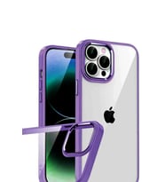 Pilelistore   Apple iPhone 15 Pro Max  Lensli Silikon - Mor