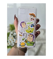 Xiaomi Redmi 9C / 10A Uyumlu Baskılı Şeffaf Telefon Kılıfı