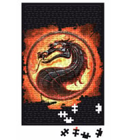 Scorpion Mortal Kombat Game Puzzle 240 Parça Yapboz