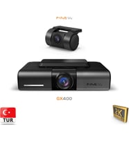 GX400 QHD 2K Wi-Fi Türkçe 2 Kameralı Araç Kamerası