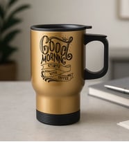 BK Gift Coffee Tasarımlı Kulplu Çelik Bardak Termos Mug 450ml-6, Sevgiliye Hediye, Arkadaşa Hediye, Eşe Hediye