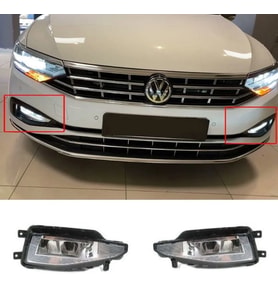 Vw Passat B8,5 Sis Far Seti 2020+ Sonrası Uyumlu (Beyaz)