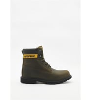 Caterpillar Golden Dark Olive Deri Erkek Bot (Koyu Yeşil)