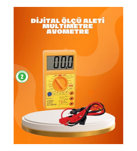 Mey İthalat® LCD Ekranlı Dijital Ölçü Aleti Ev ve Atölye Kullanımı