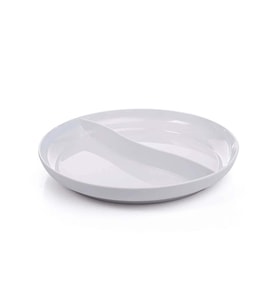 Gmb Nazen AB-8 Termoset Kırılmaz-Teşhir Yuvarlak-38,5 cm-2 bölmeli 4 Adet