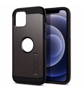 Spigen iPhone 12 Mini Kılıf Tough Armor Gunmetal