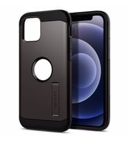Spigen iPhone 12 Mini Kılıf Tough Armor Gunmetal