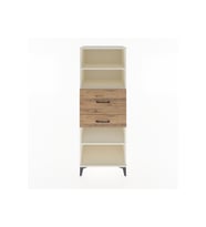 Hyperion Dolap 3 Raflı 2 Çekmeceli 60x44x163 Aytaşı-Çam