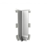 Linela Pvc Süpürgelik Gümüş - LNL411 İç Köşe Aksesuarı (1 Paket - 2 Adet)