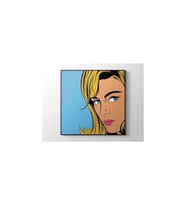 DBSanatevi Roy Lichtenstein - Blonde Tablo 70 X 70 Cm