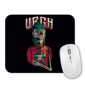 Rock Skull Mouse Pad