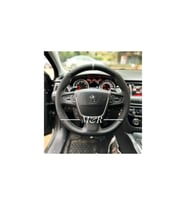 PEUGEOT 508 ARACA ÖZEL  KAPLAMA DERİ DİREKSİYON KILIFI