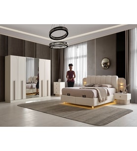 TOLEDO MDF YATAK ODASI (Çok Renkli)