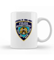 Brooklyn Nine Nine Nypd Badge Kupa Bardak Porselen