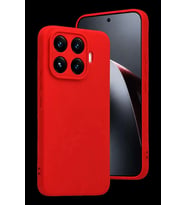Mi 17T Nano içi Kadife Silikon - Kırmızı